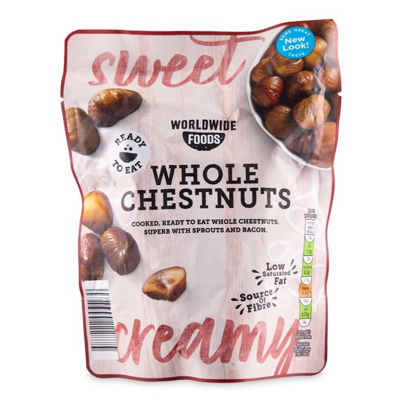 Whole Chestnuts 180g Worldwide Foods